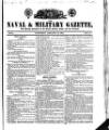 Naval & Military Gazette and Weekly Chronicle of the United Service Saturday 18 January 1834 Page 1