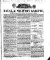 Naval & Military Gazette and Weekly Chronicle of the United Service