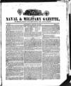 Naval & Military Gazette and Weekly Chronicle of the United Service