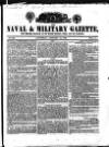 Naval & Military Gazette and Weekly Chronicle of the United Service Saturday 10 January 1835 Page 1