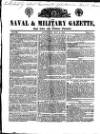 Naval & Military Gazette and Weekly Chronicle of the United Service Saturday 02 May 1835 Page 1