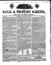 Naval & Military Gazette and Weekly Chronicle of the United Service Saturday 23 January 1836 Page 1
