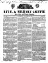 Naval & Military Gazette and Weekly Chronicle of the United Service