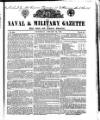 Naval & Military Gazette and Weekly Chronicle of the United Service