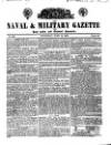 Naval & Military Gazette and Weekly Chronicle of the United Service Saturday 10 June 1837 Page 1