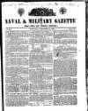 Naval & Military Gazette and Weekly Chronicle of the United Service