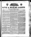 Naval & Military Gazette and Weekly Chronicle of the United Service