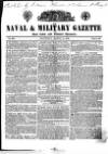 Naval & Military Gazette and Weekly Chronicle of the United Service Saturday 03 March 1838 Page 1