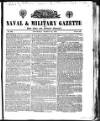 Naval & Military Gazette and Weekly Chronicle of the United Service Saturday 24 March 1838 Page 1