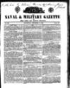 Naval & Military Gazette and Weekly Chronicle of the United Service