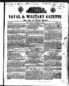 Naval & Military Gazette and Weekly Chronicle of the United Service