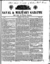 Naval & Military Gazette and Weekly Chronicle of the United Service