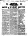Naval & Military Gazette and Weekly Chronicle of the United Service Saturday 03 August 1839 Page 1