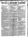Naval & Military Gazette and Weekly Chronicle of the United Service Saturday 07 November 1840 Page 1