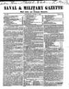 Naval & Military Gazette and Weekly Chronicle of the United Service Saturday 05 June 1841 Page 1