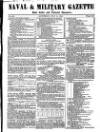 Naval & Military Gazette and Weekly Chronicle of the United Service Saturday 02 July 1842 Page 1