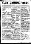 Naval & Military Gazette and Weekly Chronicle of the United Service Saturday 08 June 1844 Page 1