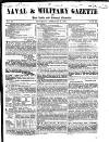 Naval & Military Gazette and Weekly Chronicle of the United Service Saturday 08 February 1845 Page 1