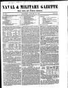 Naval & Military Gazette and Weekly Chronicle of the United Service Saturday 24 January 1846 Page 1