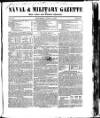 Naval & Military Gazette and Weekly Chronicle of the United Service Saturday 13 June 1846 Page 1