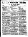 Naval & Military Gazette and Weekly Chronicle of the United Service Saturday 27 June 1846 Page 1