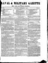 Naval & Military Gazette and Weekly Chronicle of the United Service Saturday 05 December 1846 Page 1
