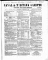 Naval & Military Gazette and Weekly Chronicle of the United Service Saturday 07 January 1860 Page 1
