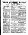 Naval & Military Gazette and Weekly Chronicle of the United Service Saturday 24 March 1860 Page 1