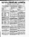 Naval & Military Gazette and Weekly Chronicle of the United Service Saturday 09 June 1860 Page 1