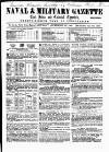Naval & Military Gazette and Weekly Chronicle of the United Service Saturday 15 September 1860 Page 1