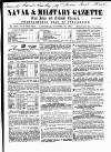 Naval & Military Gazette and Weekly Chronicle of the United Service Saturday 20 October 1860 Page 1
