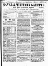 Naval & Military Gazette and Weekly Chronicle of the United Service Saturday 24 November 1860 Page 1