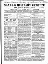 Naval & Military Gazette and Weekly Chronicle of the United Service Saturday 29 December 1860 Page 1