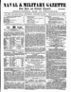 Naval & Military Gazette and Weekly Chronicle of the United Service Saturday 26 January 1861 Page 1