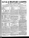 Naval & Military Gazette and Weekly Chronicle of the United Service Saturday 16 March 1861 Page 1