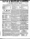 Naval & Military Gazette and Weekly Chronicle of the United Service Saturday 13 July 1861 Page 1