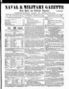 Naval & Military Gazette and Weekly Chronicle of the United Service Saturday 10 August 1861 Page 1