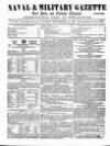 Naval & Military Gazette and Weekly Chronicle of the United Service Saturday 14 September 1861 Page 1