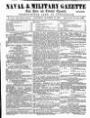 Naval & Military Gazette and Weekly Chronicle of the United Service Saturday 12 October 1861 Page 1