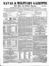 Naval & Military Gazette and Weekly Chronicle of the United Service Saturday 09 November 1861 Page 1