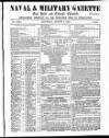 Naval & Military Gazette and Weekly Chronicle of the United Service Saturday 02 August 1862 Page 1