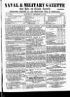 Naval & Military Gazette and Weekly Chronicle of the United Service Saturday 19 December 1863 Page 1
