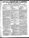 Naval & Military Gazette and Weekly Chronicle of the United Service Saturday 27 February 1864 Page 1