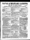 Naval & Military Gazette and Weekly Chronicle of the United Service Saturday 14 January 1865 Page 1