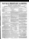 Naval & Military Gazette and Weekly Chronicle of the United Service Saturday 11 February 1865 Page 1