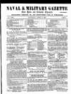 Naval & Military Gazette and Weekly Chronicle of the United Service Saturday 08 April 1865 Page 1