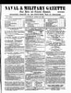 Naval & Military Gazette and Weekly Chronicle of the United Service Saturday 22 April 1865 Page 1