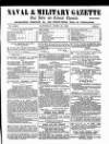 Naval & Military Gazette and Weekly Chronicle of the United Service Saturday 29 April 1865 Page 1