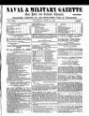 Naval & Military Gazette and Weekly Chronicle of the United Service Saturday 10 June 1865 Page 1
