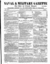 Naval & Military Gazette and Weekly Chronicle of the United Service Saturday 08 July 1865 Page 1
